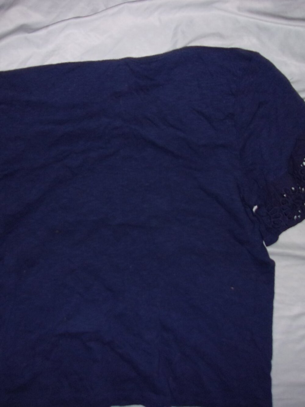Sonoma  size   large womens tee shirt blue t blouse - Picture 4 of 5